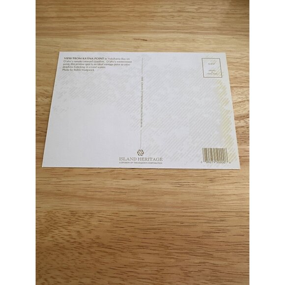 Vintage Island Heritage Postcard - View From Ka'ena Point Oahu Hawaii Sku 0323 - Picture 3 of 4